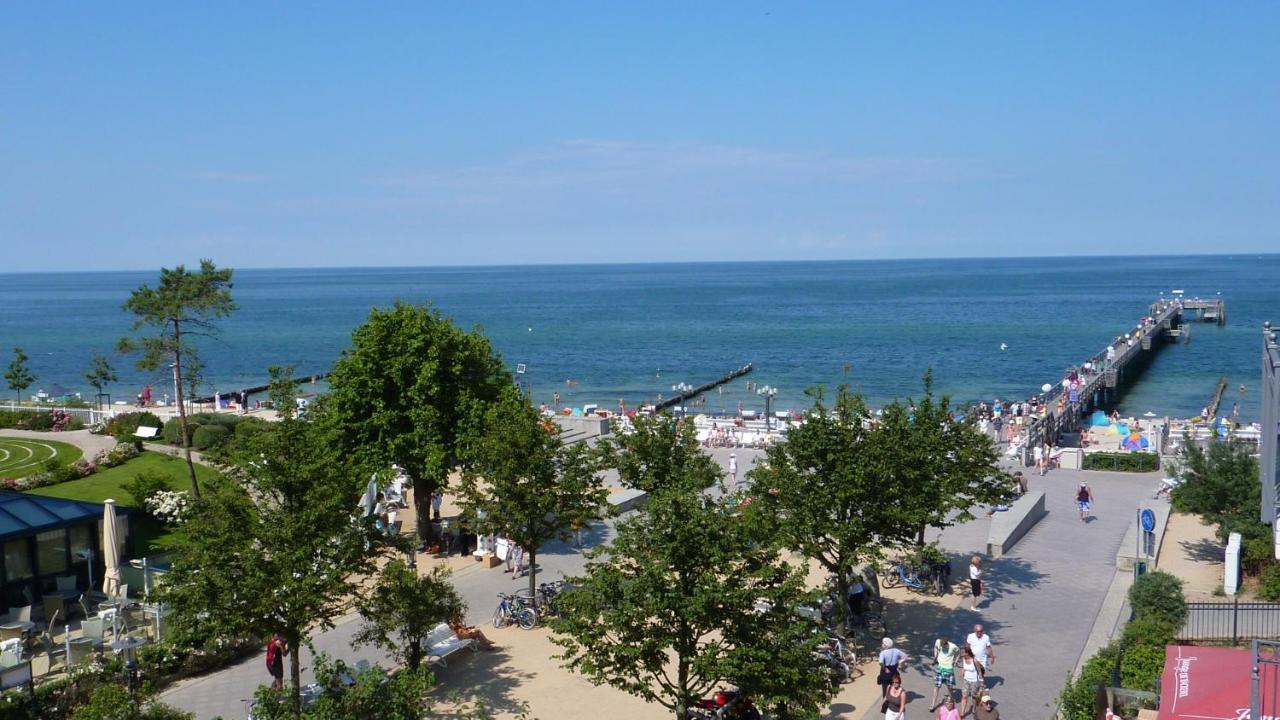 Atlantik 3.07-3Zi.-Meerblickwohnung Ostseebad Kühlungsborn Eksteriør billede